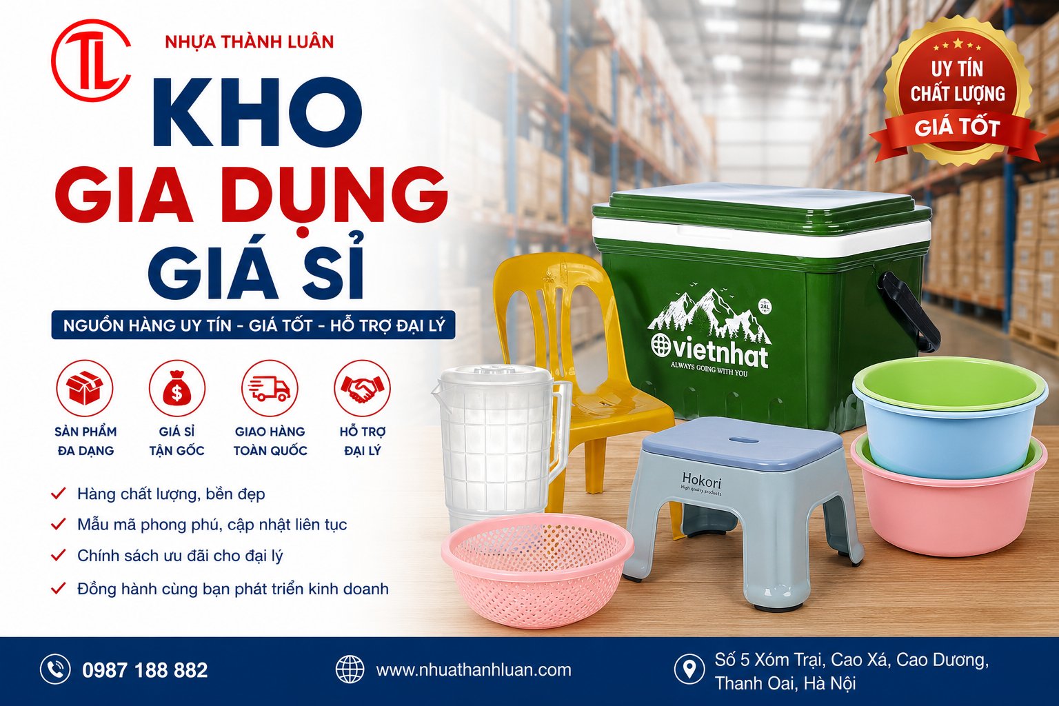 Kho Gia Dụng Giá Sỉ – Câu Chuyện Của Người Đàn Ông Không Chấp Nhận Nghèo Khó
