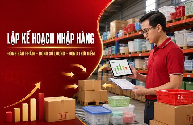 Cách Lập Kế Hoạch Nhập Hàng Đồ Gia Dụng Để Không Thiếu Hàng, Không Tồn Vốn