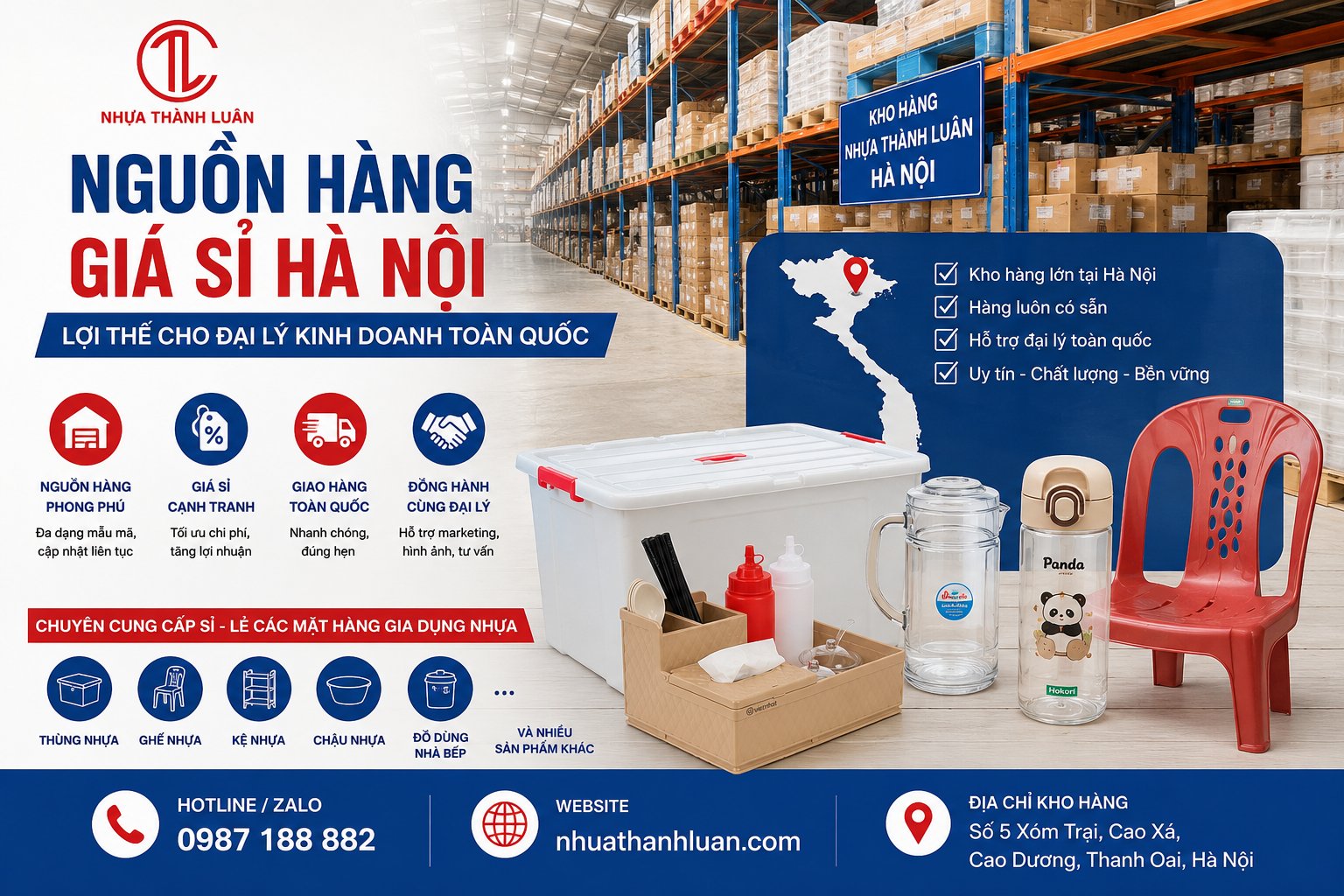 Nguồn Hàng Giá Sỉ Hà Nội – Lợi Thế Cho Đại Lý Kinh Doanh Toàn Quốc