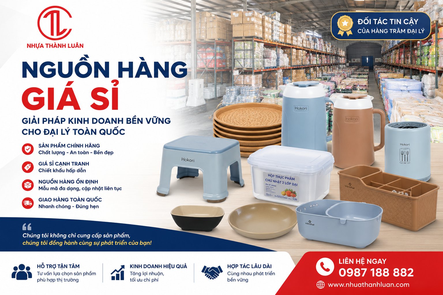 NGUỒN HÀNG GIÁ SỈ – CHÌA KHÓA QUYẾT ĐỊNH THÀNH CÔNG CỦA NGƯỜI KINH DOANH GIA DỤNG NĂM 2026