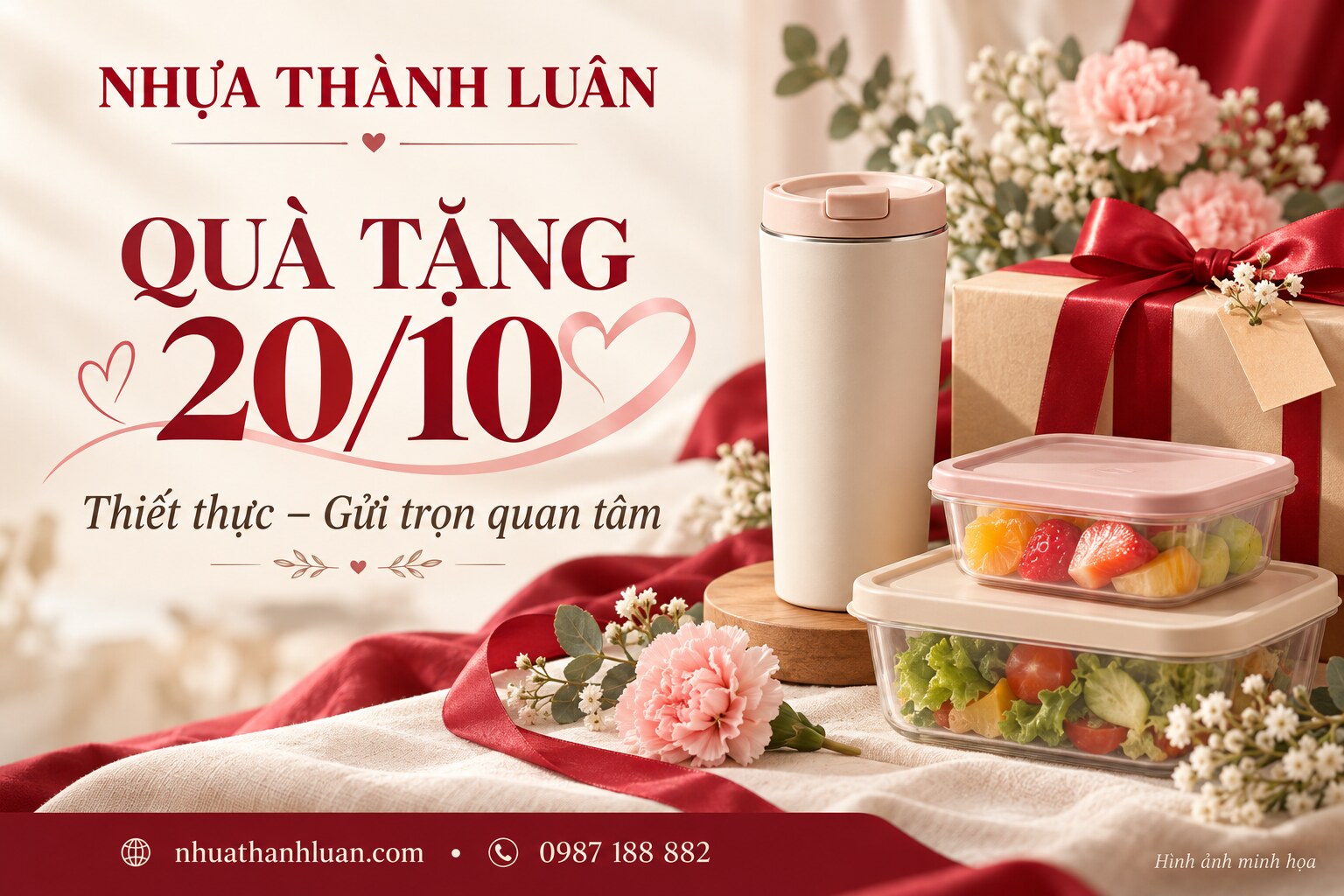 Cách chọn quà 20/10 cho nhân viên nữ và khách hàng: Thiết thực, đẹp mắt, vừa ngân sách