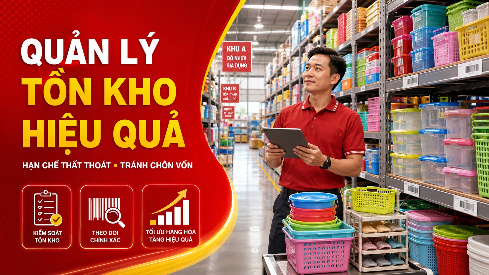 Cách Quản Lý Tồn Kho Cửa Hàng Gia Dụng – Hạn Chế Thất Thoát Và Tránh Chôn Vốn