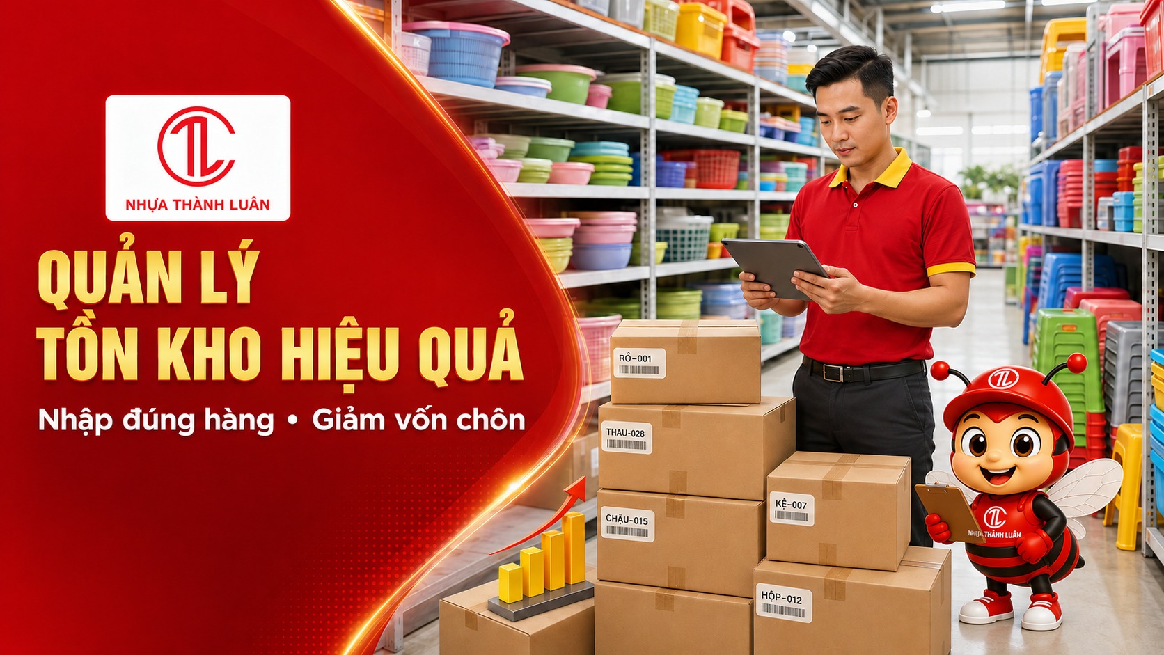 Quản Lý Tồn Kho Đồ Gia Dụng Nhựa: Cách Nhập Đúng Hàng, Giảm Vốn Chôn Và Tránh Hàng Tồn