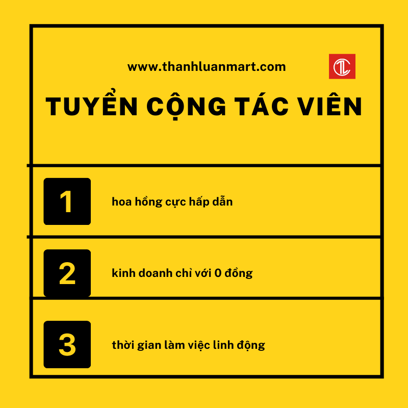 Quy định & Chính sách dành cho cộng tác viên bán hàng (Dropship) của Thành luân mart