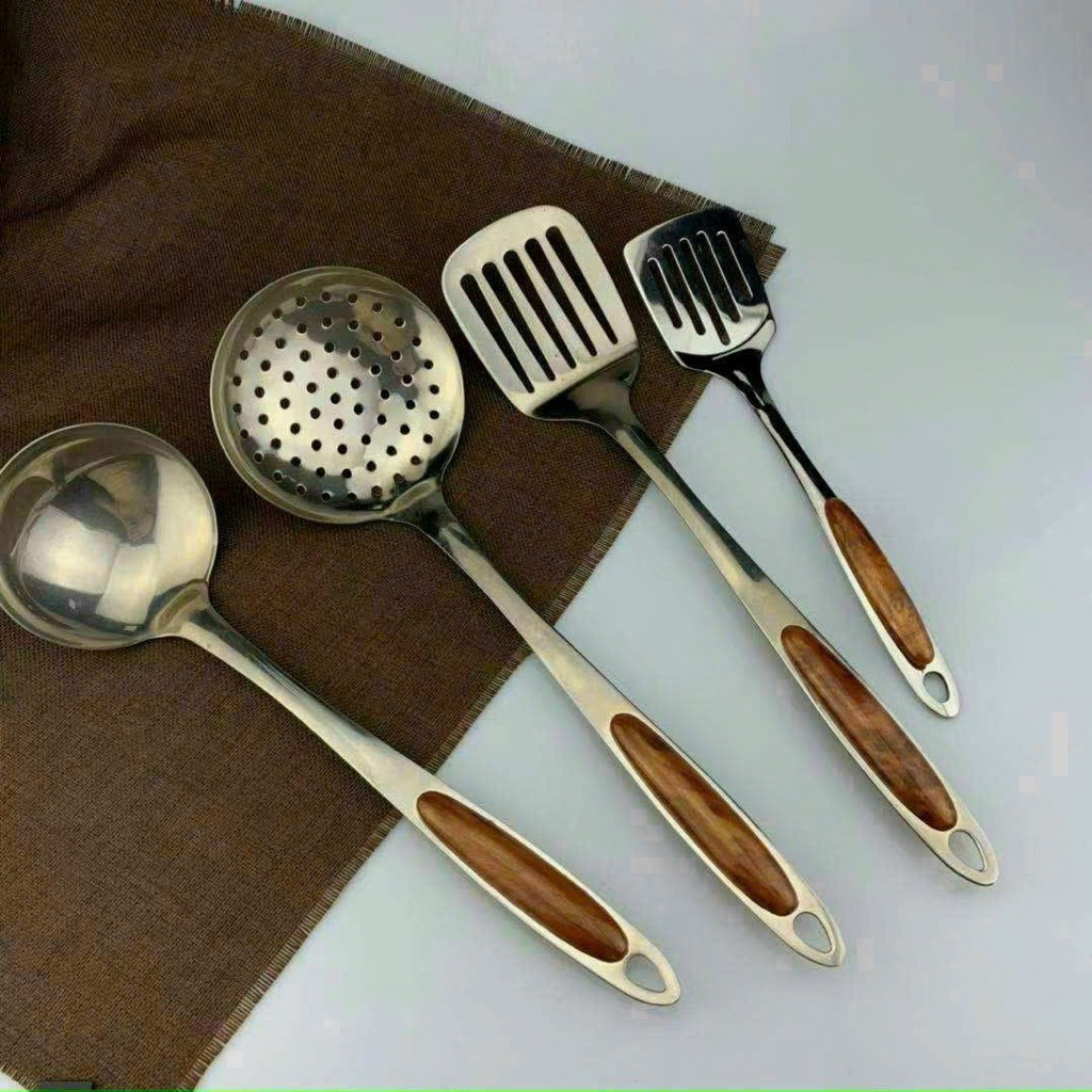 xẻng vân gỗ ( cán đào )