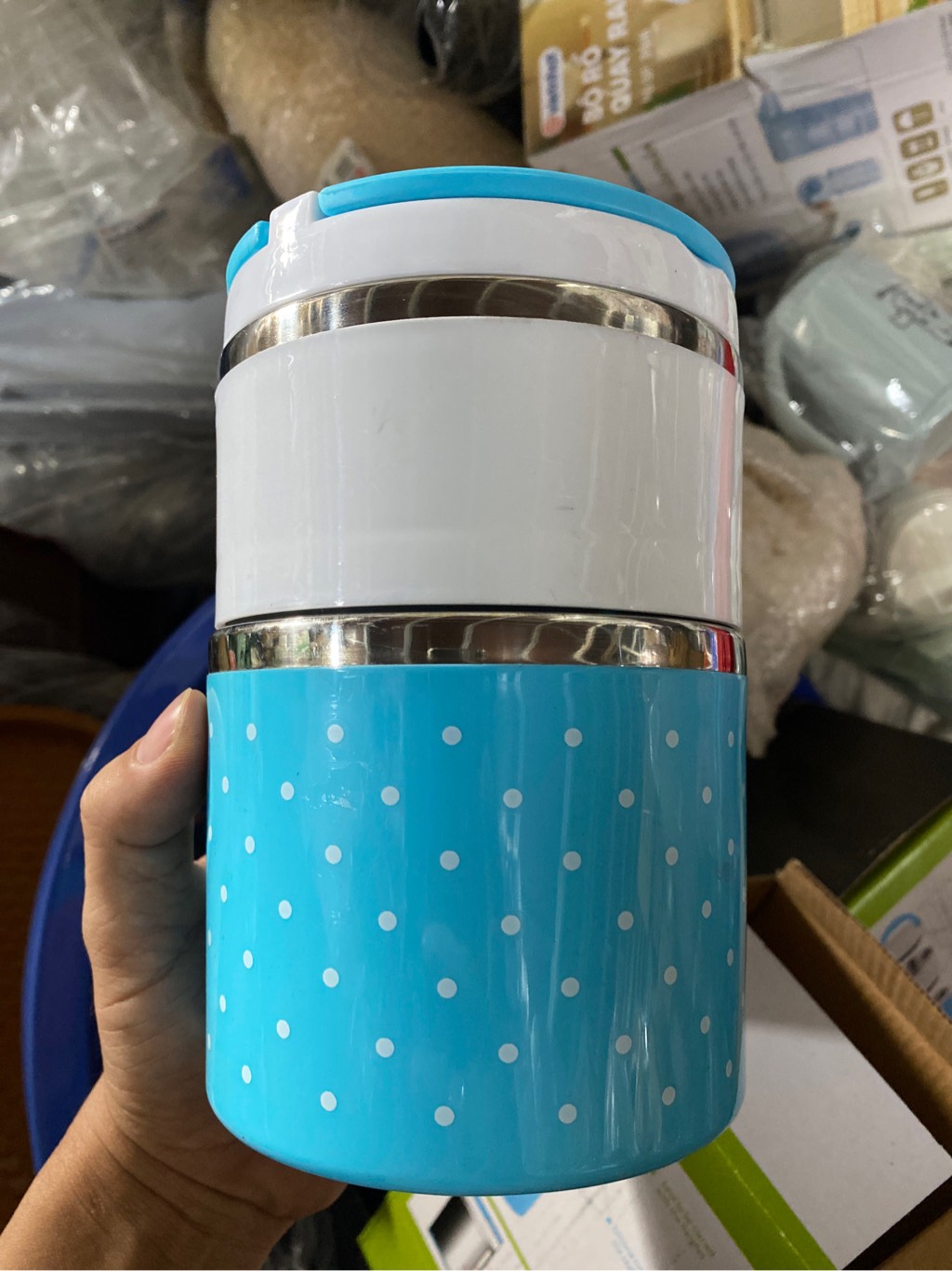 cặp lồng 2N chấm bi