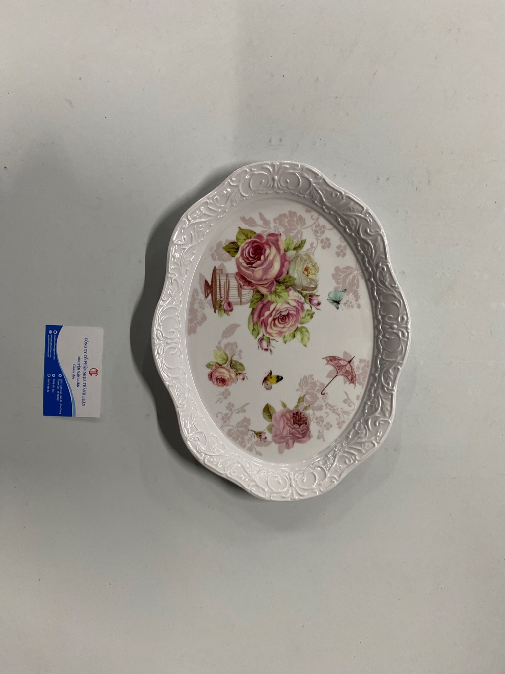 khay bầu dục 5676