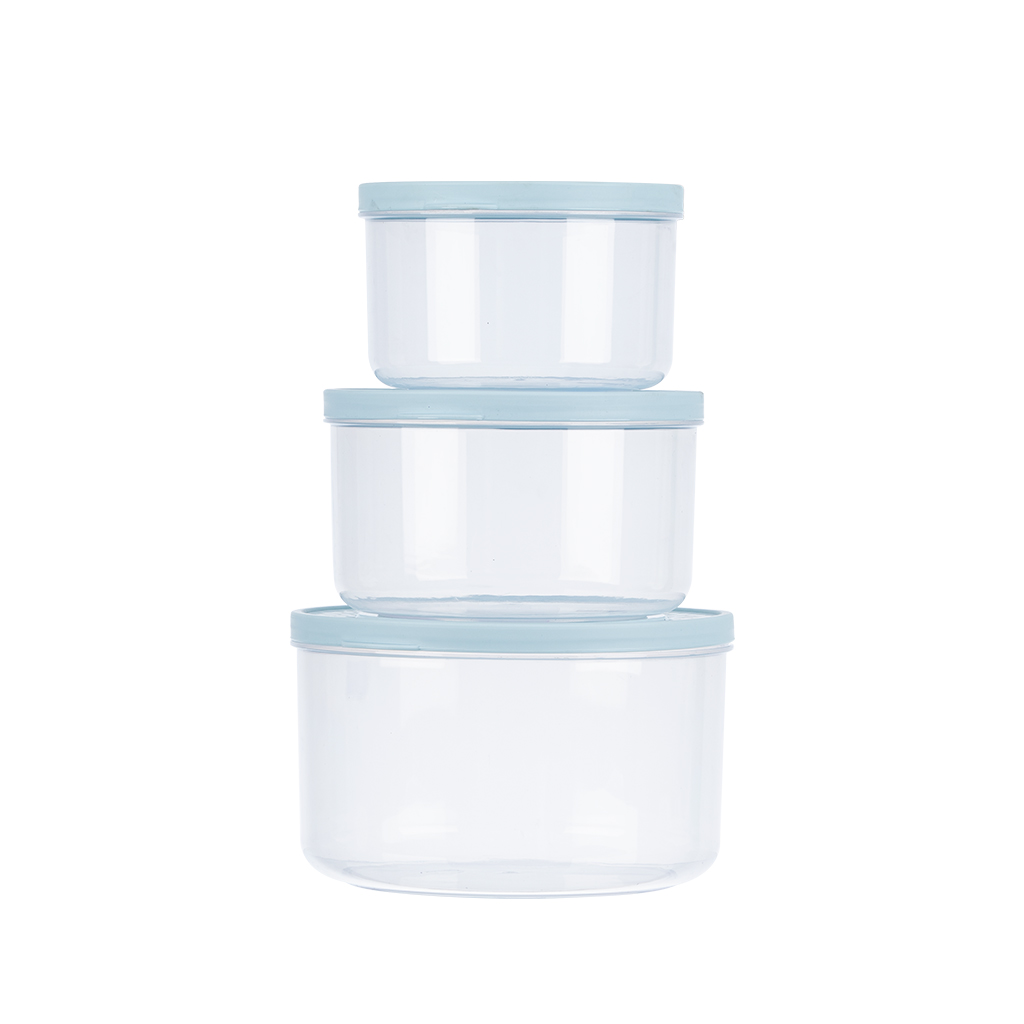 BỘ HỘP THỰC PHẨM TRÒN HOKORI 6528