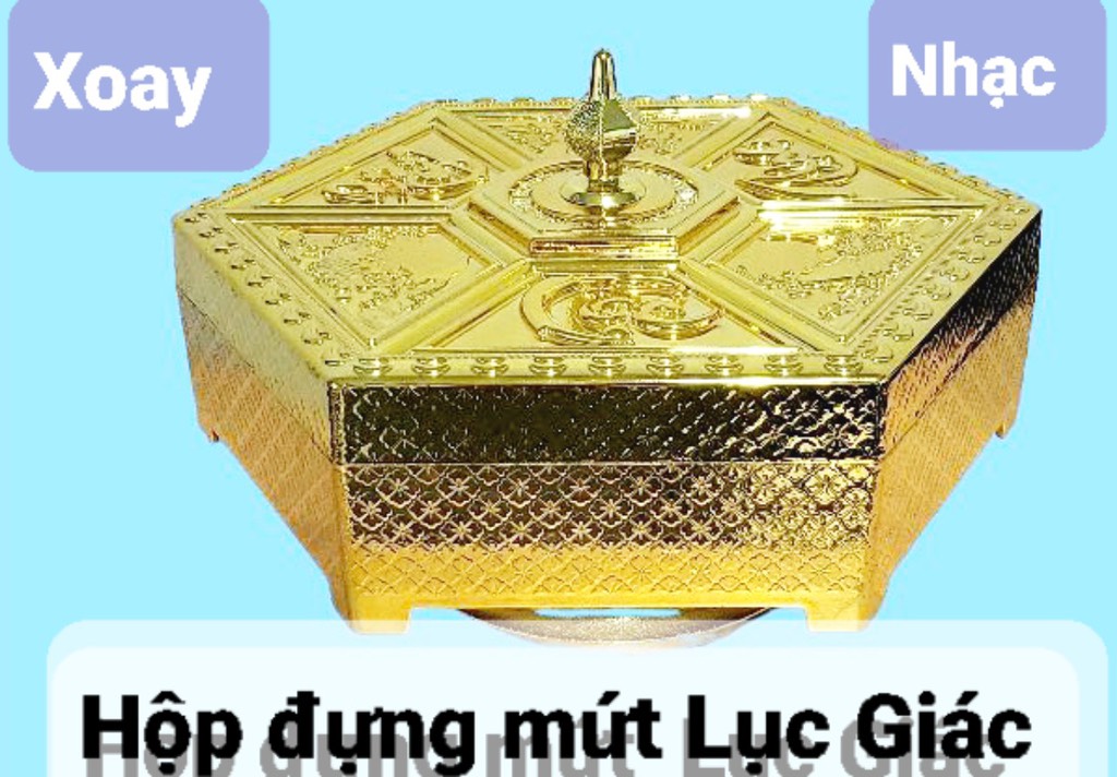 mứt nhạc lục giác phúc lộc