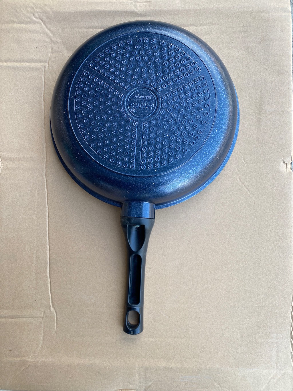 chảo cạn vân đá đáy từ 30 cm hioko