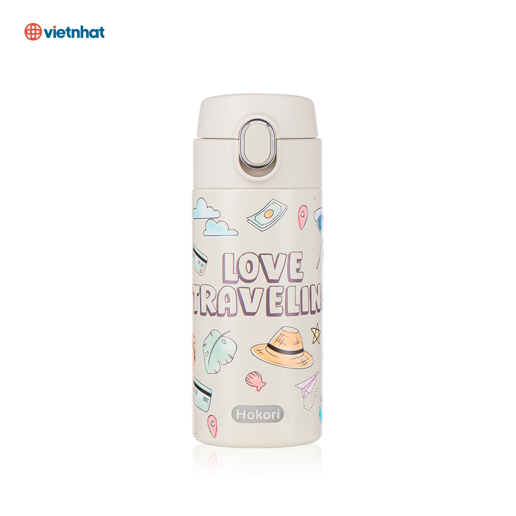 BÌNH GIỮ NHIỆT SUNNY 340ML HOKORI 0123
