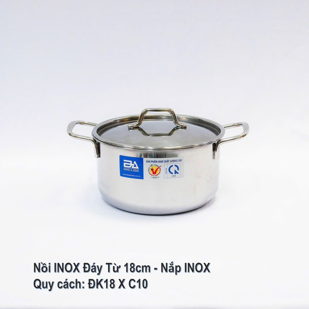 xoong 18 inox đông á