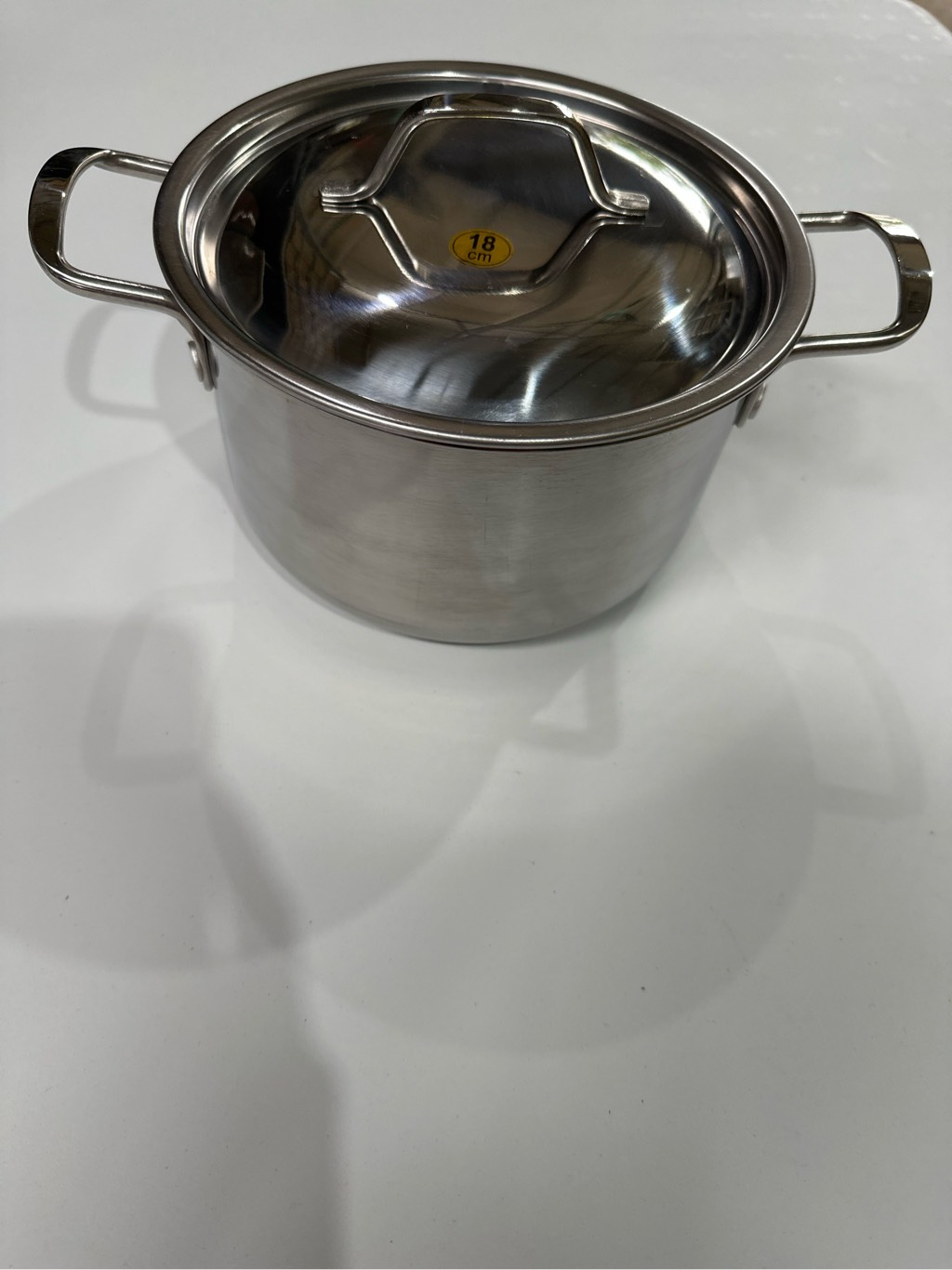 nồi inox đáy từ 18cm