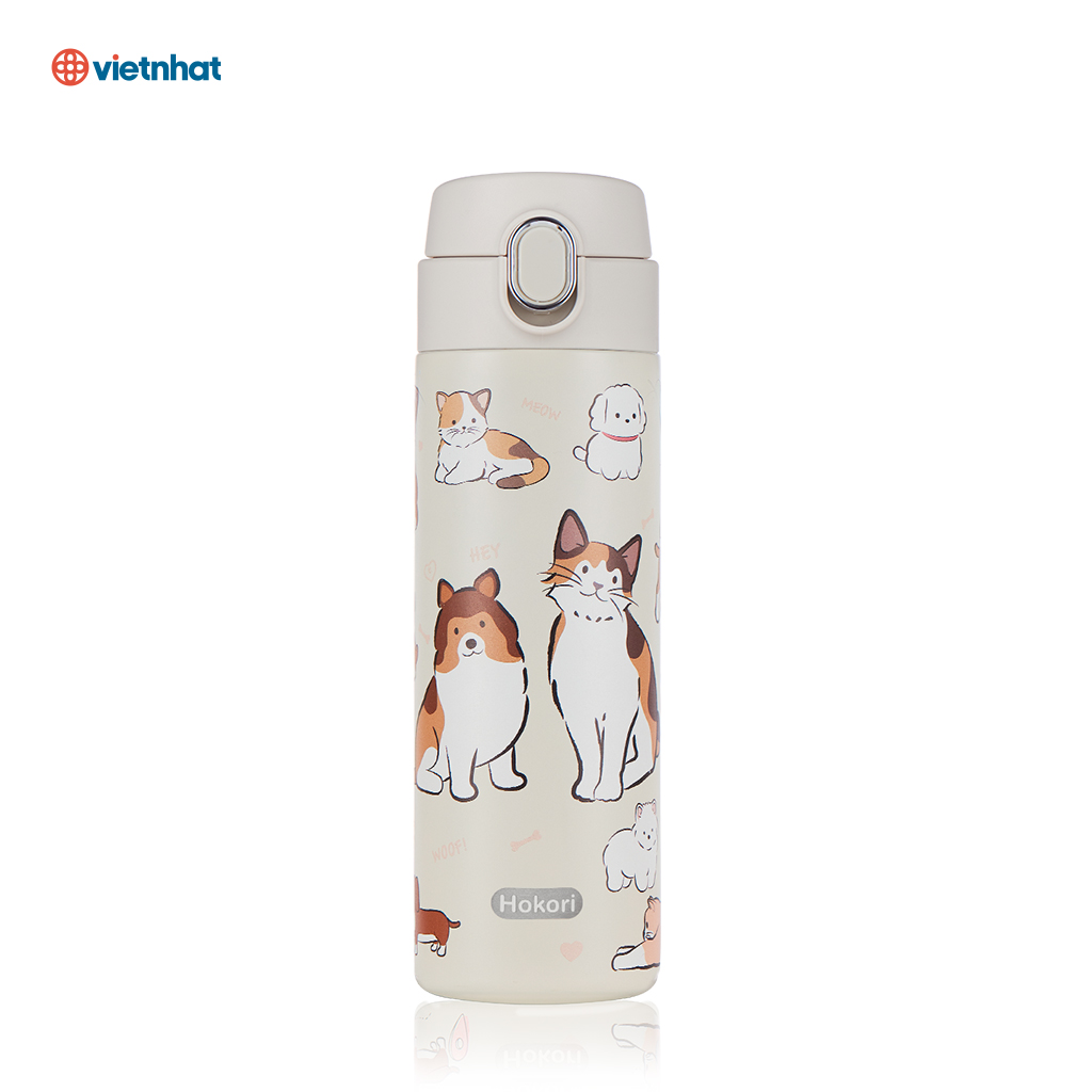 BÌNH GIỮ NHIỆT SUNNY 460ML HOKORI 0124