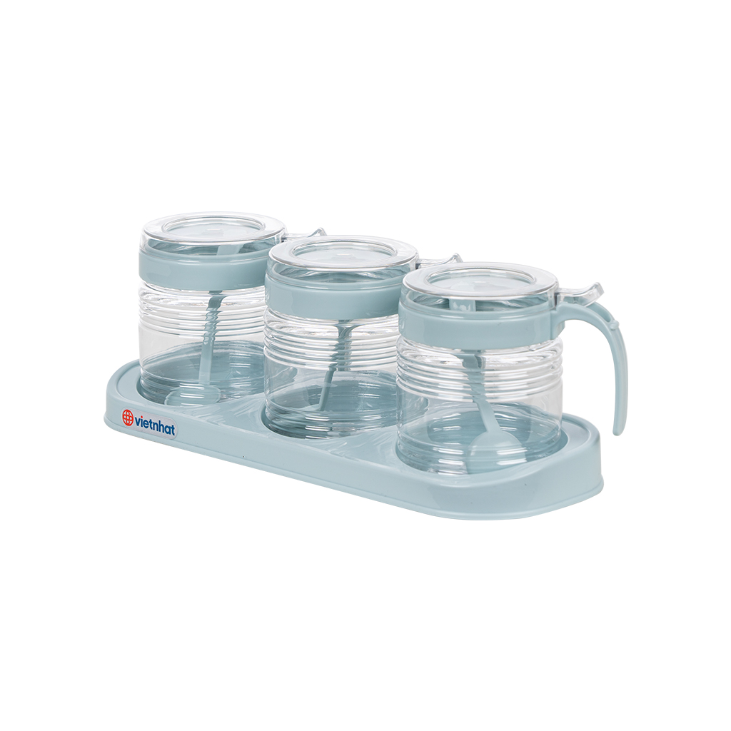 LỌ GIA VỊ TRÒN BỘ 3 2932