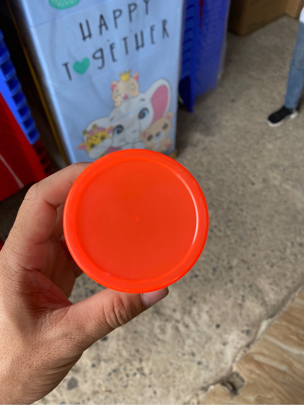 Lọ keo milo Huy Nụ không chữ P18-0803