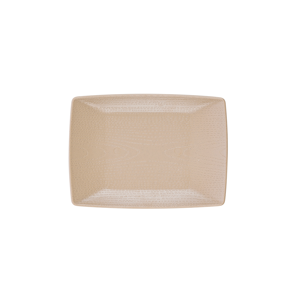ĐĨA CHỮ NHẬT VÂN GỖ BÉ 1180