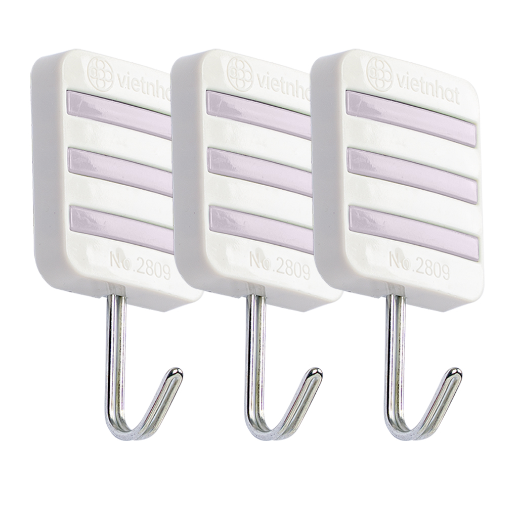 MÓC NAN DÍNH TƯỜNG BỘ 3 2809-3