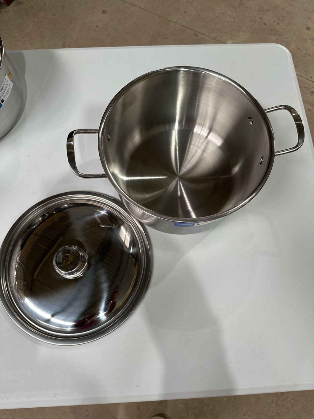nồi inox đáy từ 28cm