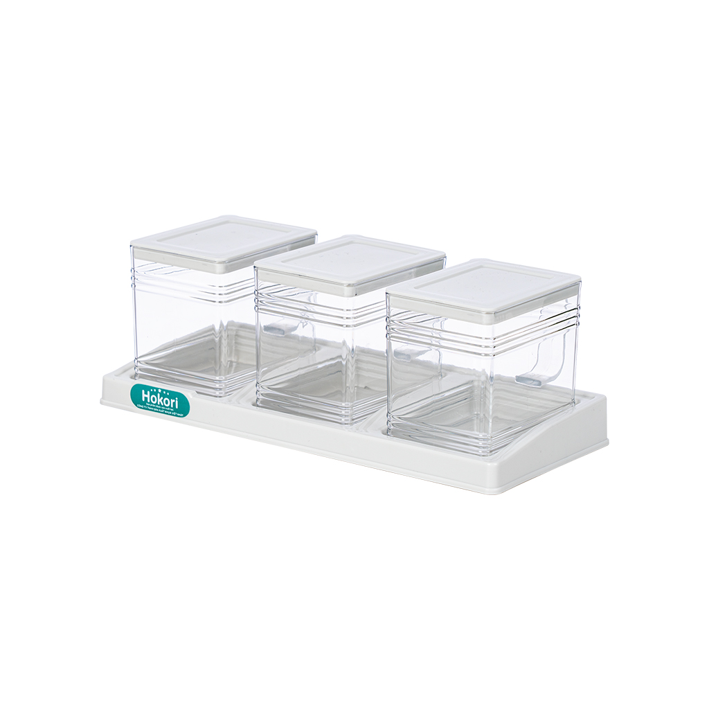 LỌ GIA VỊ BỘ 3 HOKORI 2941