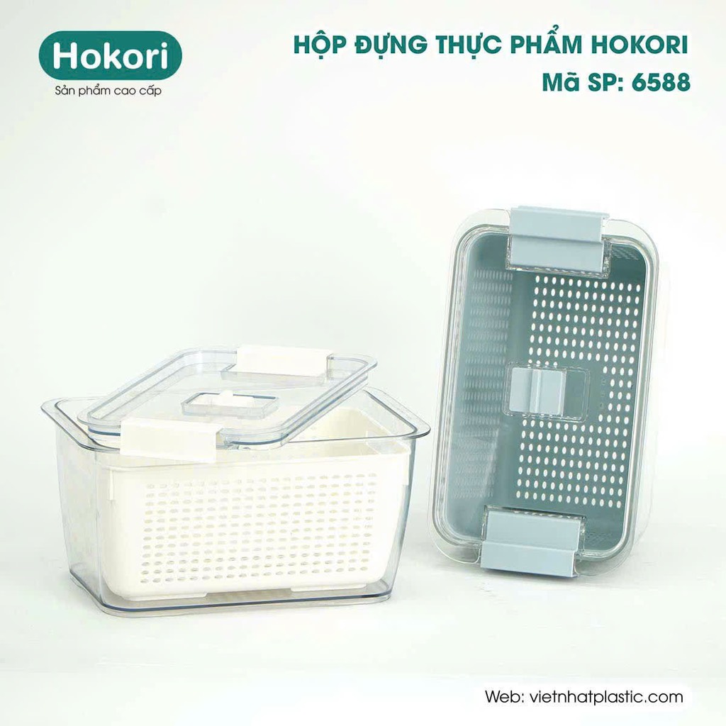 HỘP ĐỰNG THỰC PHẨM HOKORI 6588