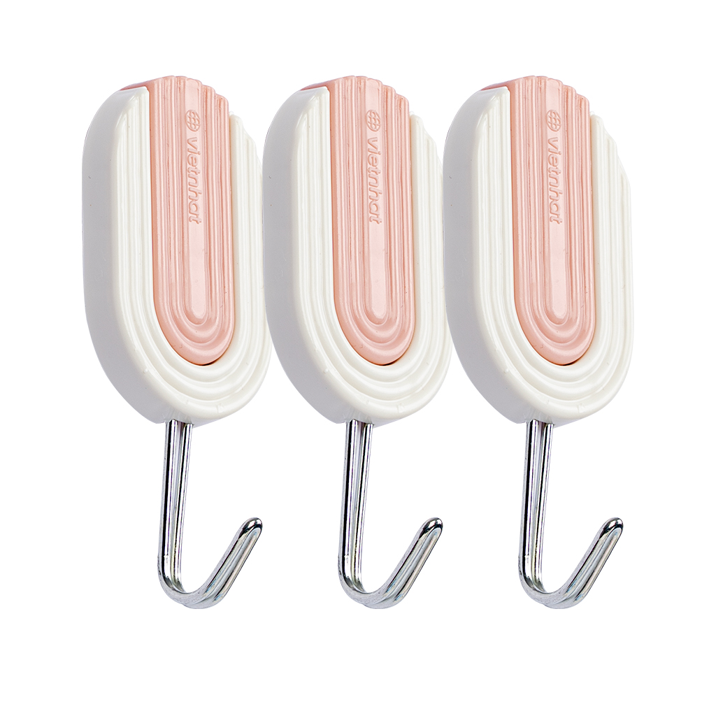 Móc dính elip dán tường bộ 3-2807-3