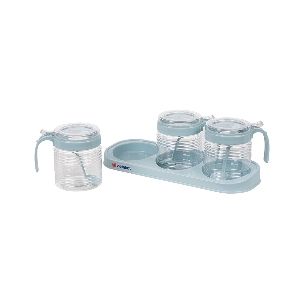 LỌ GIA VỊ TRÒN BỘ 3 2932