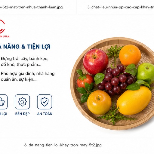 KHAY TRÒN MÂY 5T2 5731