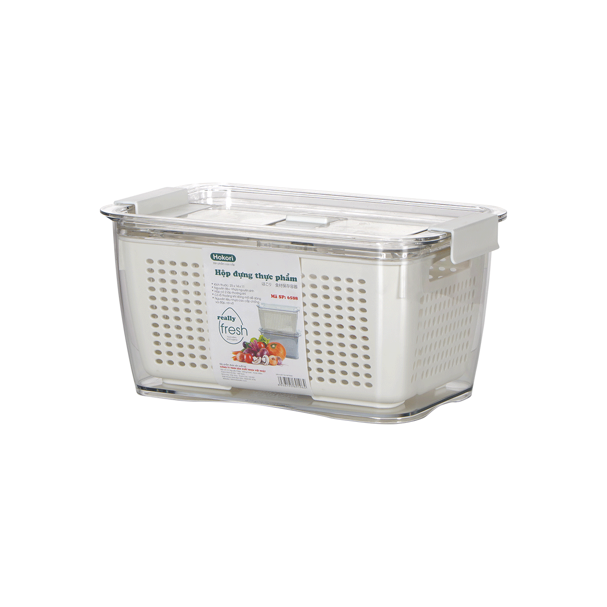 HỘP ĐỰNG THỰC PHẨM HOKORI 6588