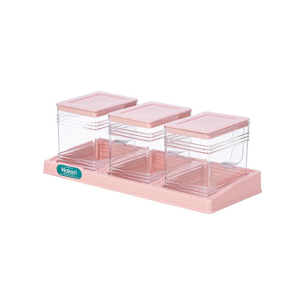 LỌ GIA VỊ BỘ 3 HOKORI 2941