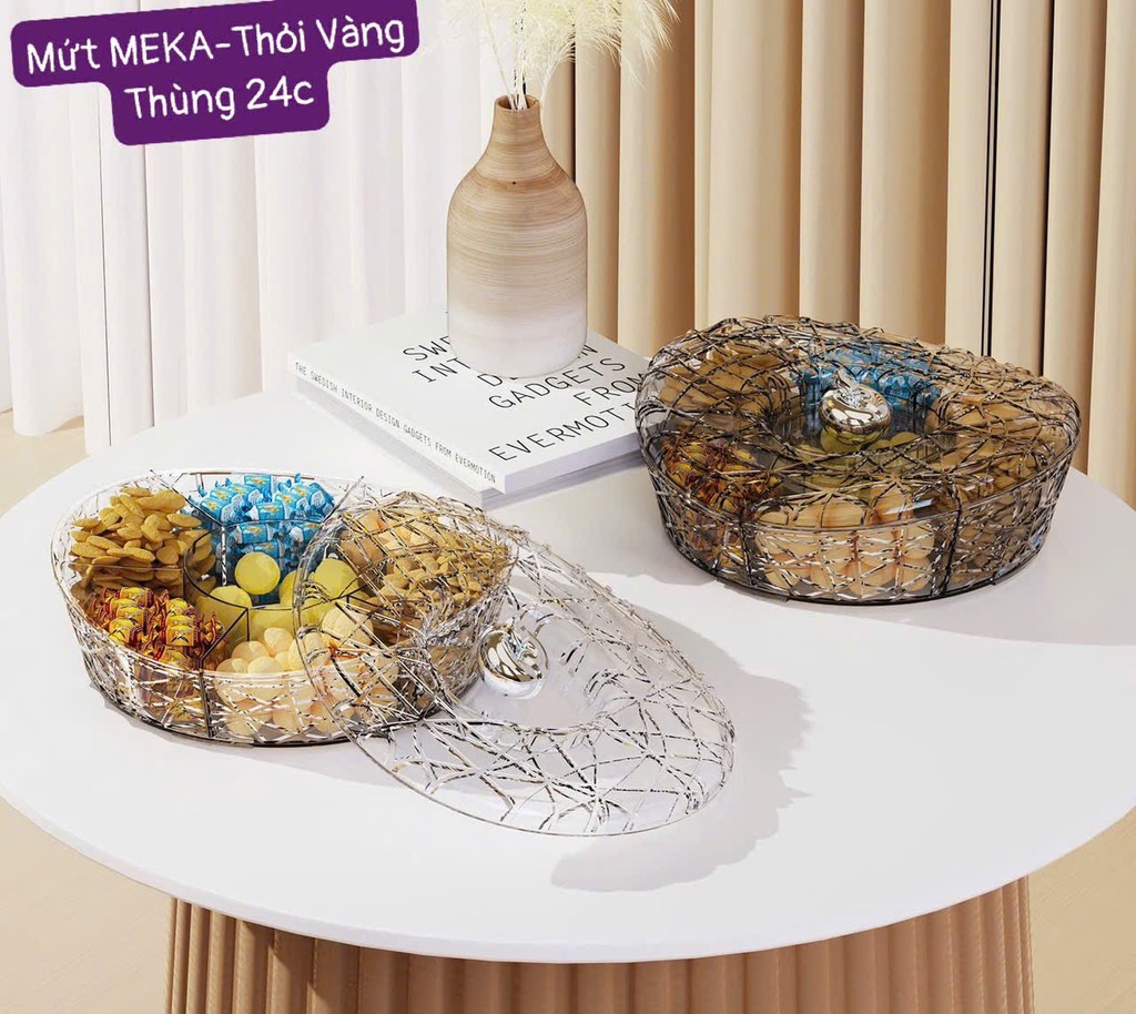 mứt meka thỏi vàng