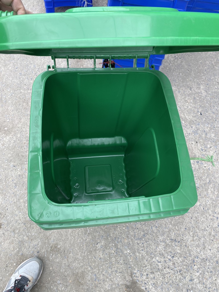 THÙNG RÁC CÔNG CỘNG 80L BÁNH XE