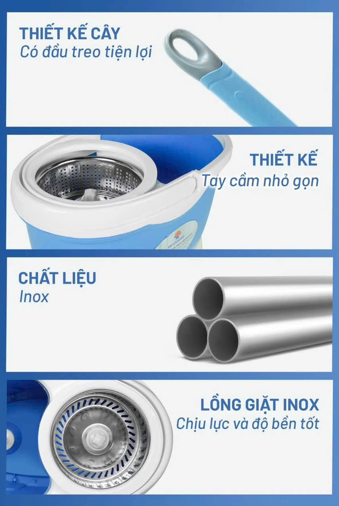 Bộ lau nhà Megahome X3