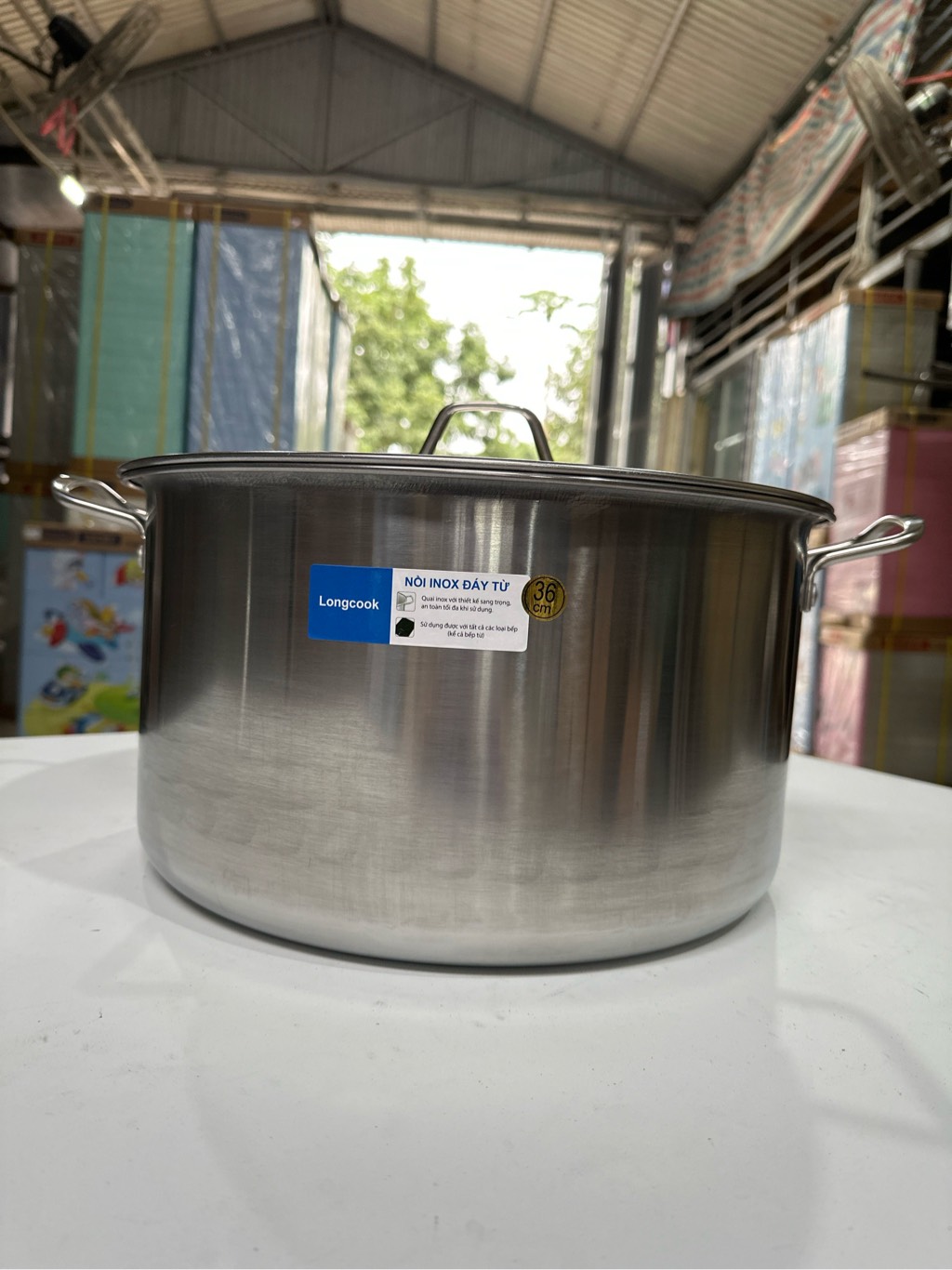 nồi inox đáy từ 36cm