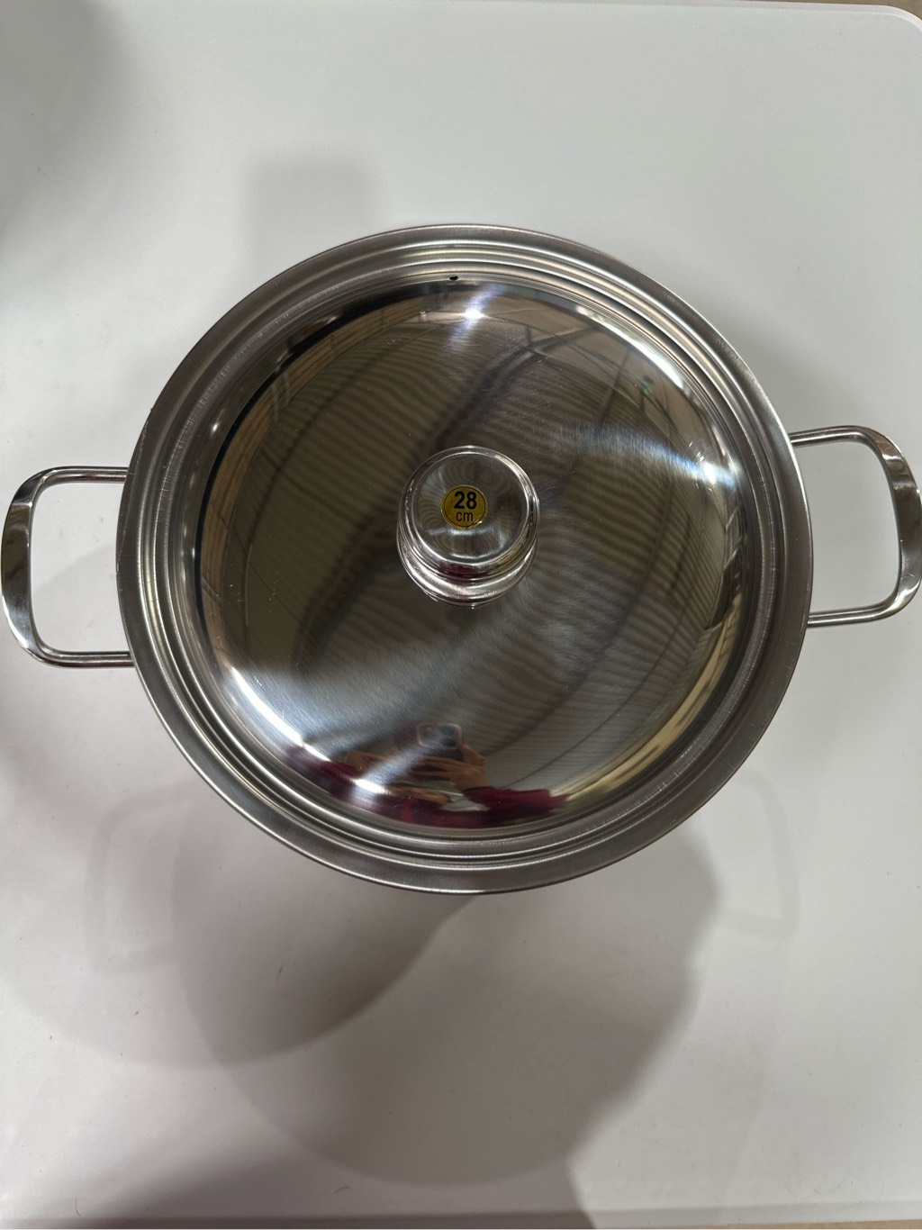 nồi inox đáy từ 28cm