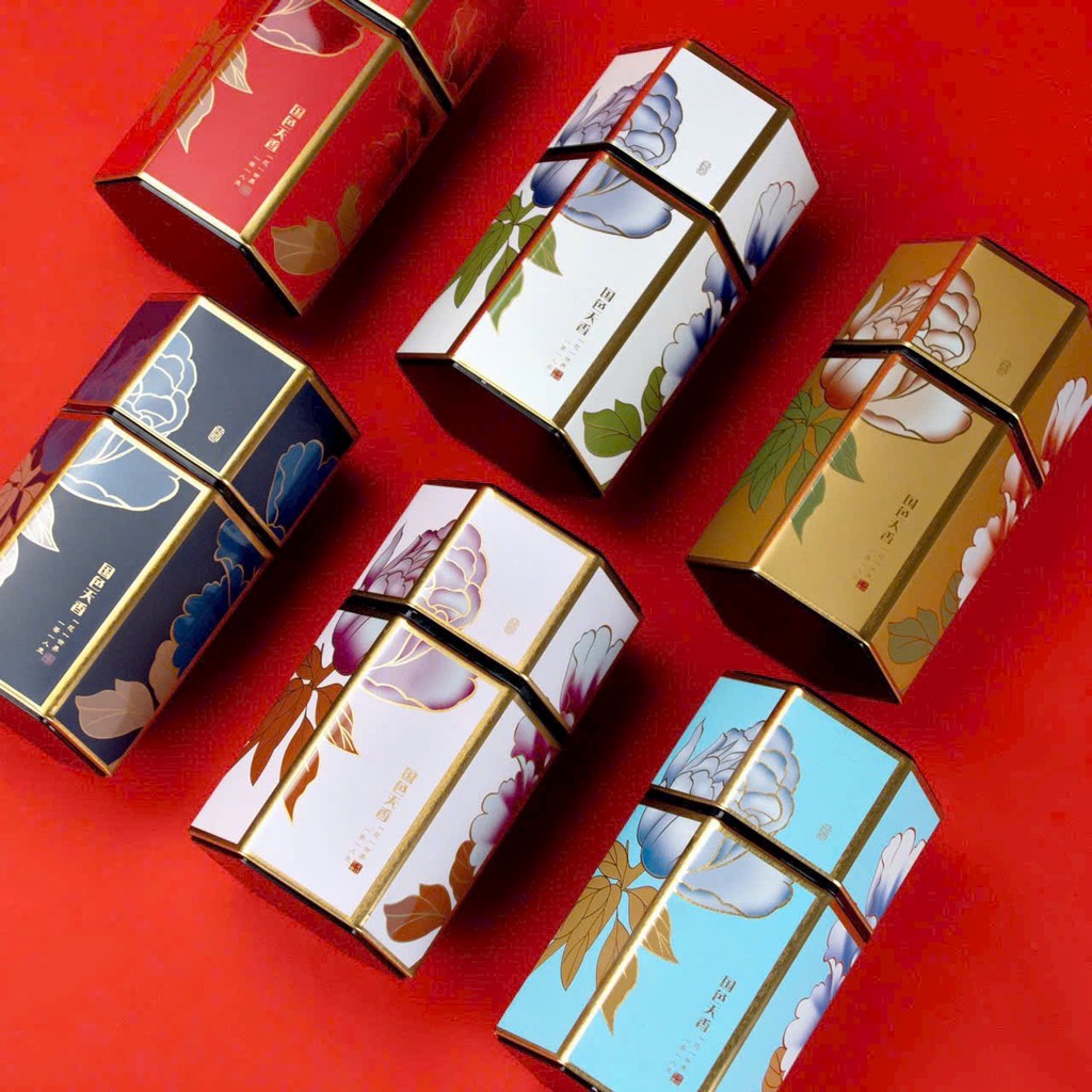 hộp chè lục giác