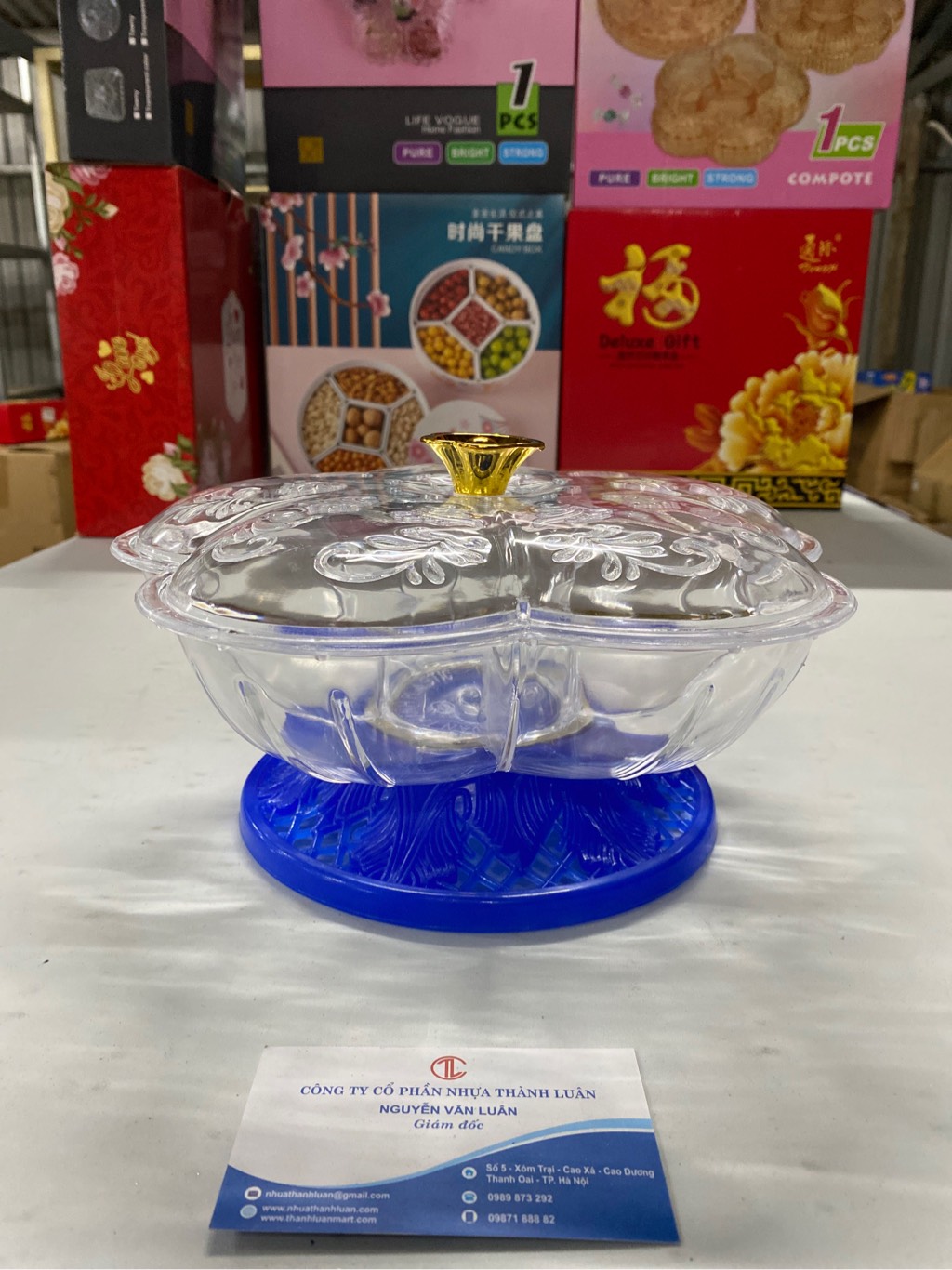 Mứt xoay ko đài tt