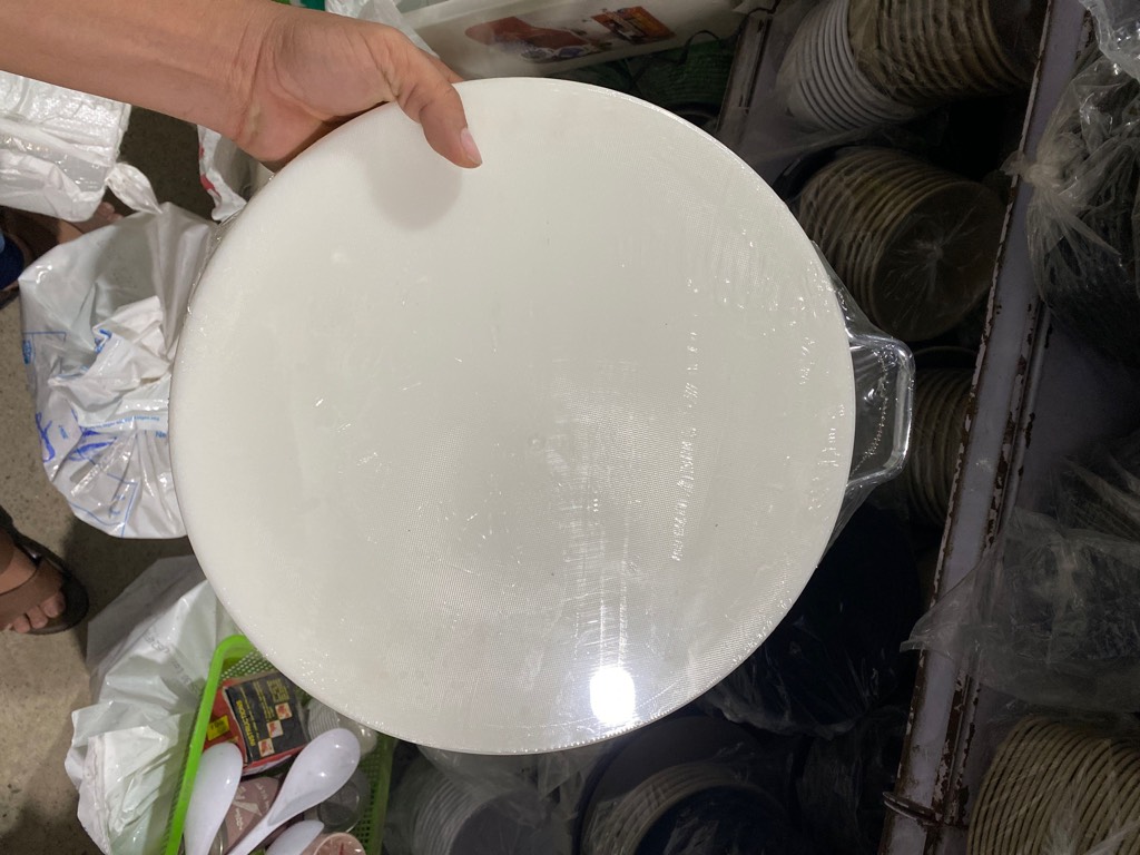 thớt tròn quai inox tt