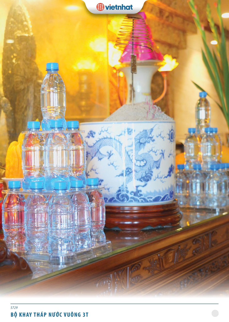 BỘ KHAY THÁP NƯỚC VUÔNG 3T 5729