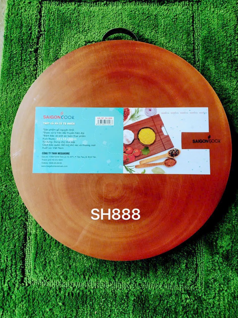 Thớt gỗ xà cừ SH 888