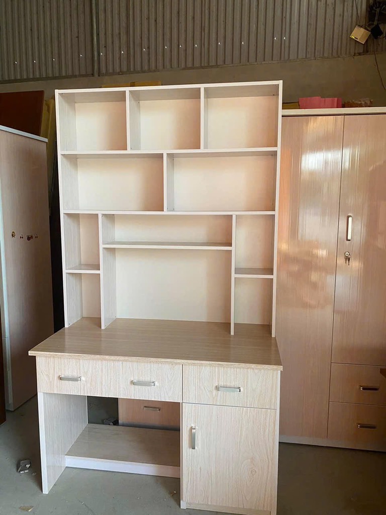 bàn kệ học sinh 1m có mái