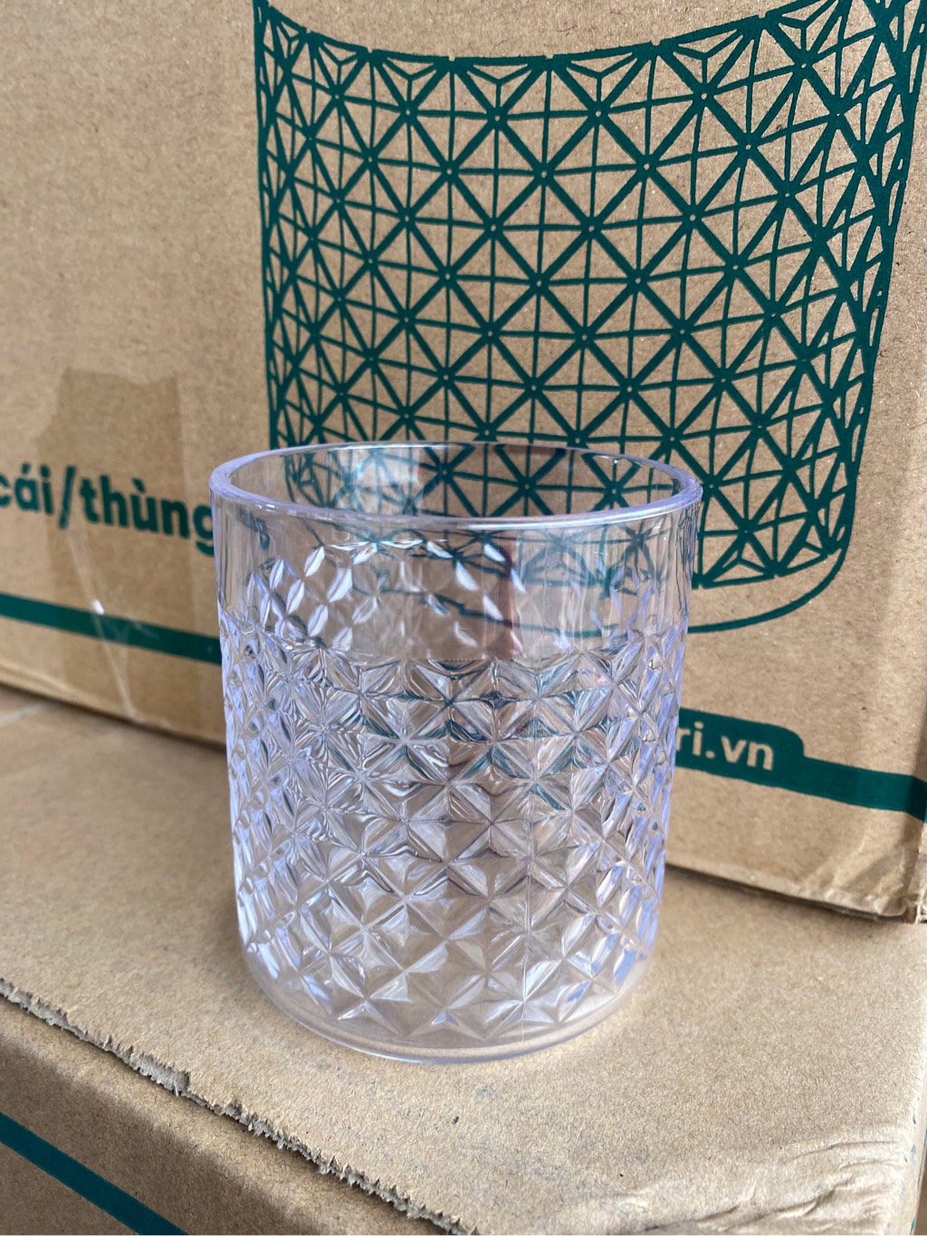 CỐC TRÒN KIM CƯƠNG 260ML HOKORI 6326