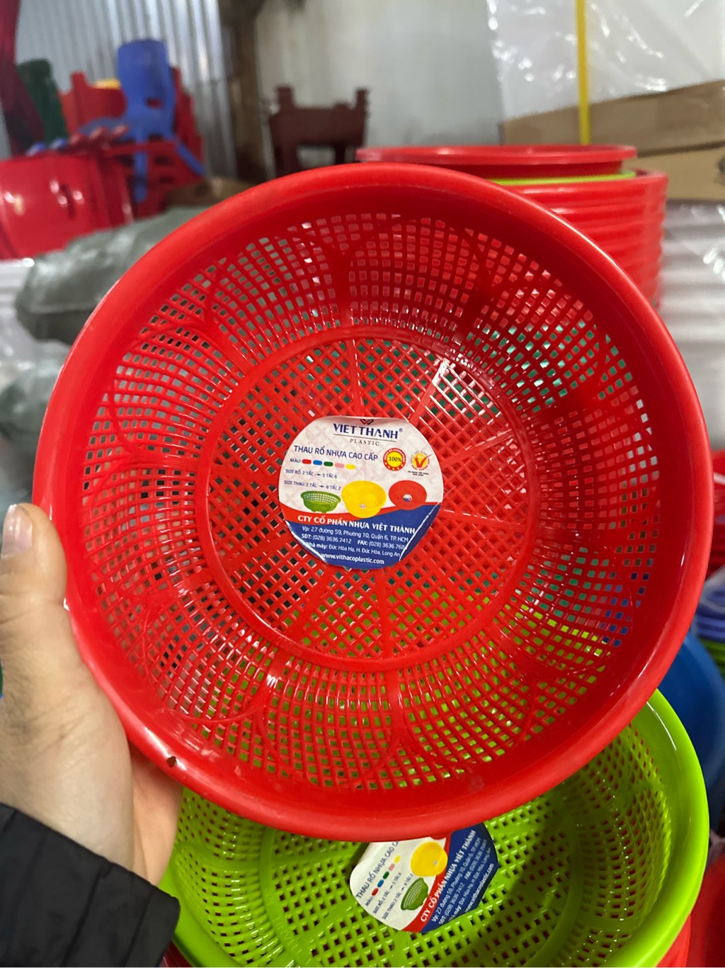 RỔ GẠO 2 TẤC R015
