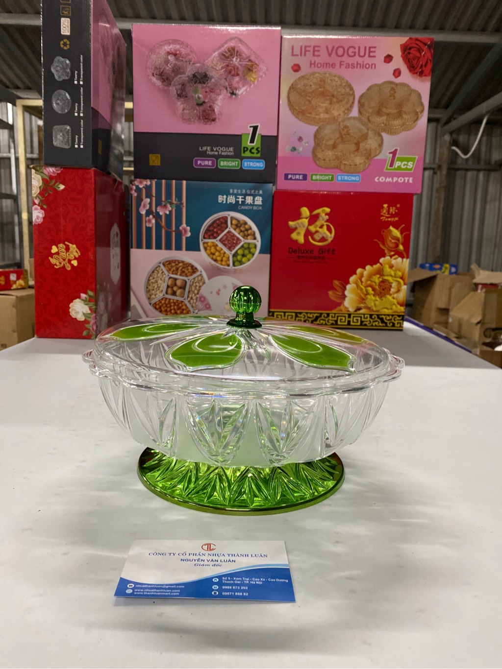 mứt bông ly bé TH