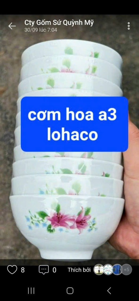 cơm hoa A3 LH024