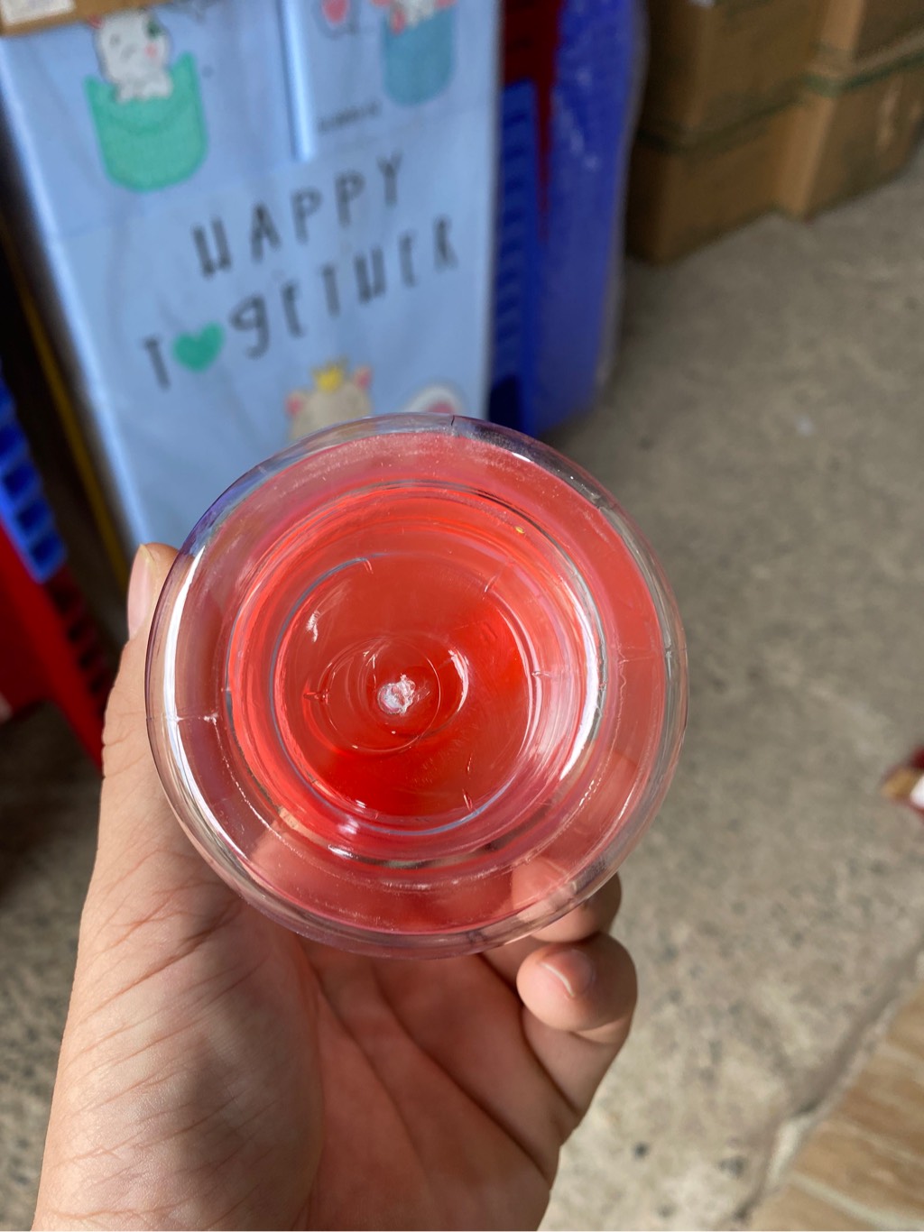 Lọ keo milo Huy Nụ không chữ P18-0803