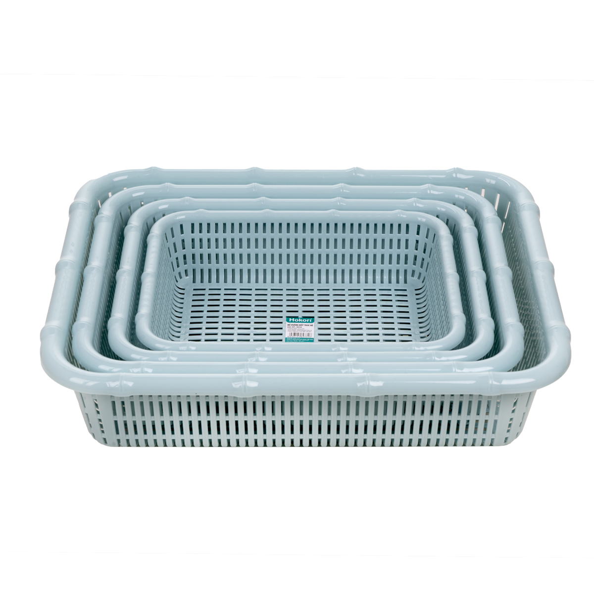 RỔ VUÔNG ĐỐT TRÚC TO HOKORI 3538