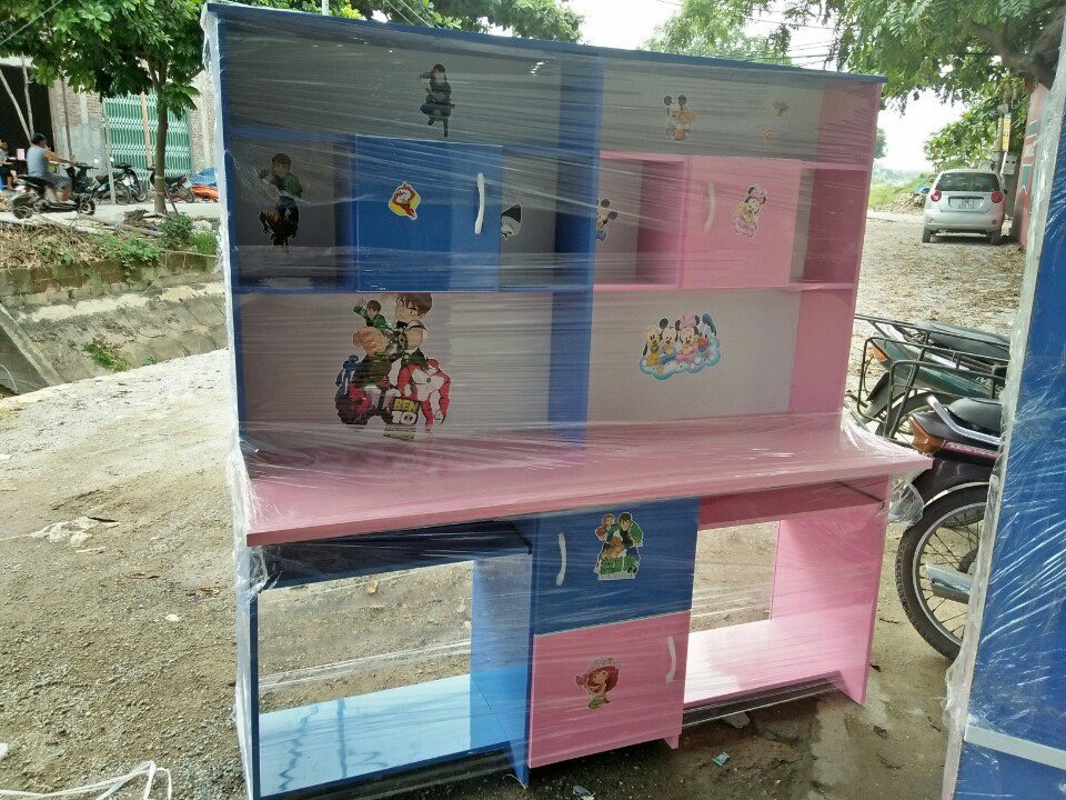 bàn kệ đôi 1m4 mặt thường R140 X C160 X M50