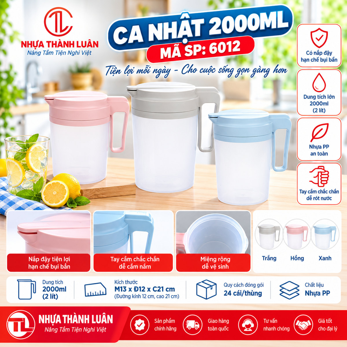 CA NHẬT 2000ML 6012