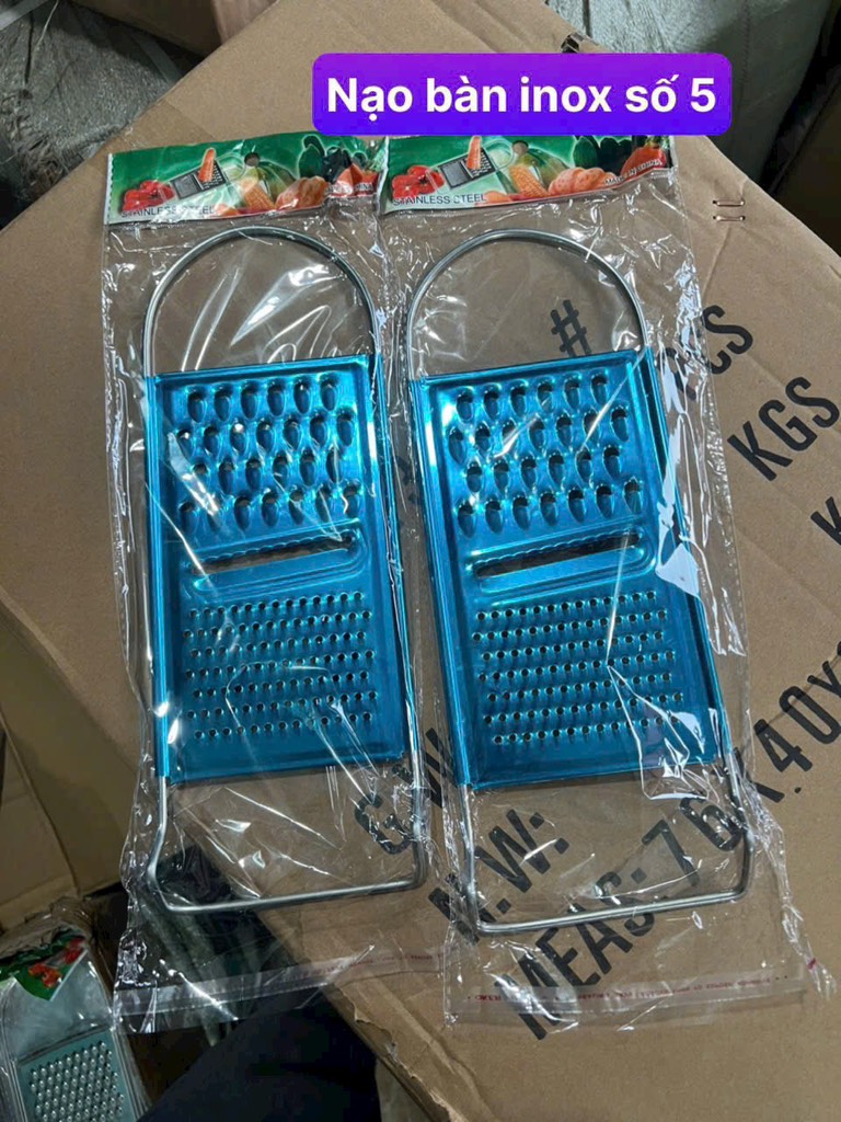 nạo bàn inox